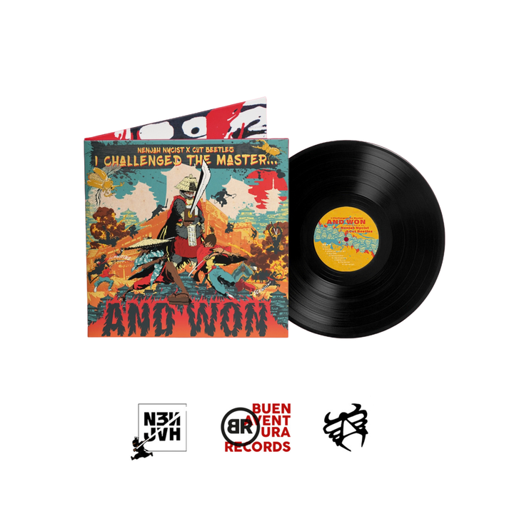 AUTOGRAPHED "I CHALLENGED THE MASTER...AND WON" (OG 180gr Black Vinyl LP)
