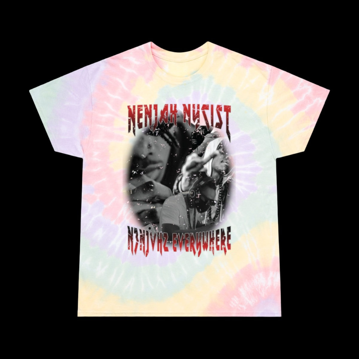 Nenjahz Everywhere Tie-Dye Tee, Spiral