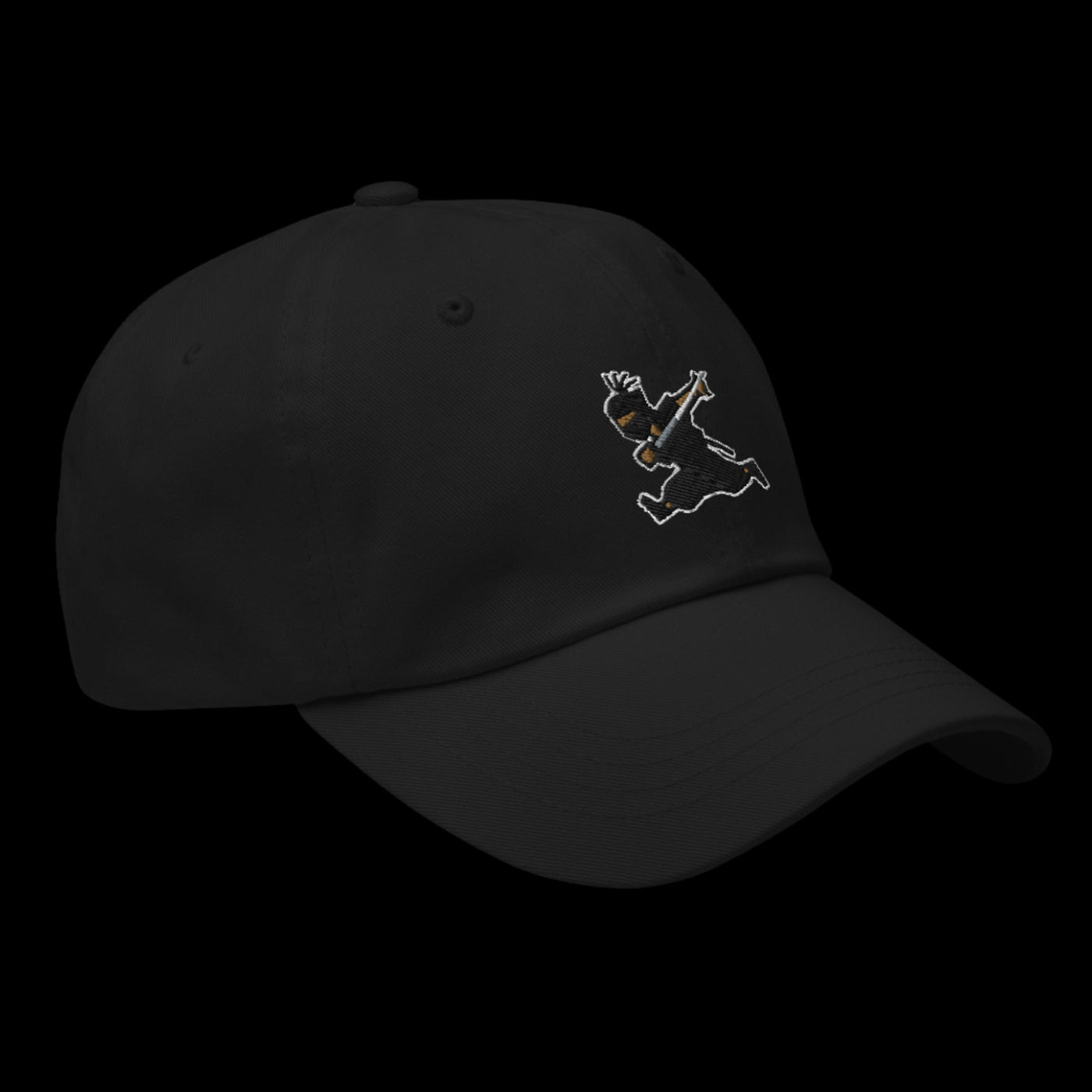 The Nenjah Dad Hat (Black)